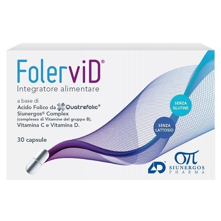 Adl farmaceutici Folervid integratore 30 capsule