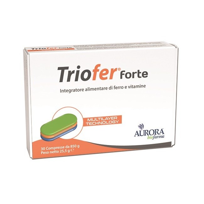 Aurora licensing Triofer forte 30 compresse