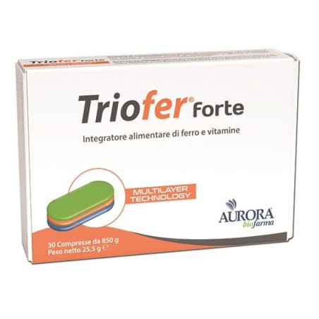 Aurora licensing Triofer forte 30 compresse