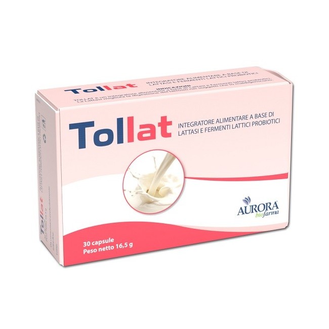 Aurora biofarma Tollat integratore 30 capsule