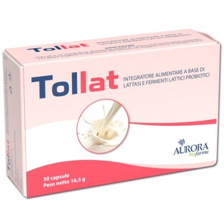 Aurora biofarma Tollat integratore 30 capsule