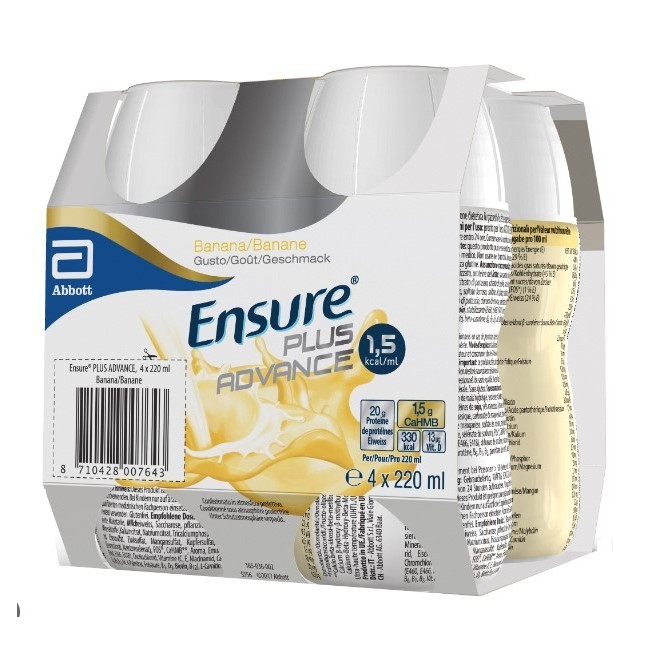 Ensure Plus Advance Banana 4x220ml