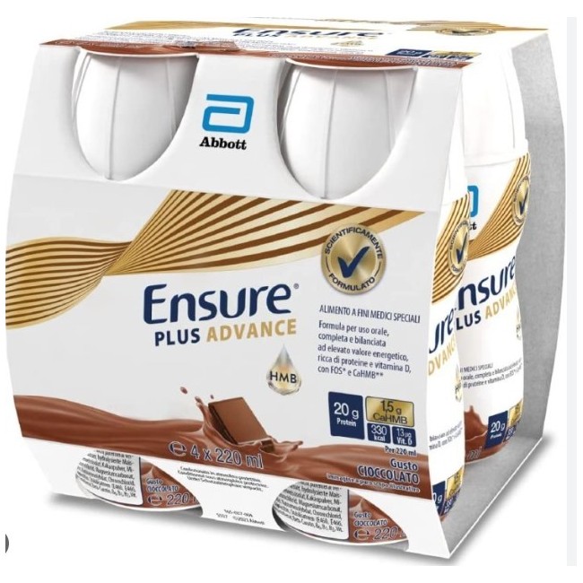 Ensure Plus Advance Cioccolato 4x220ml