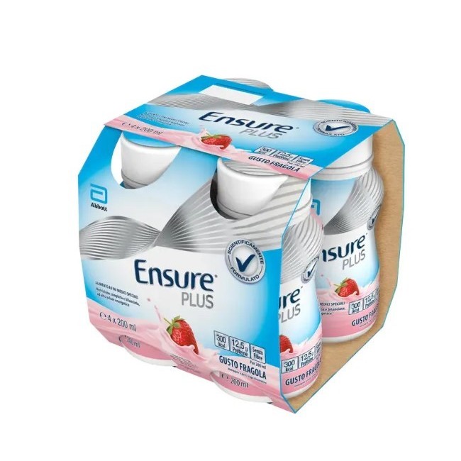 Ensure Plus Fragola 4x200ml