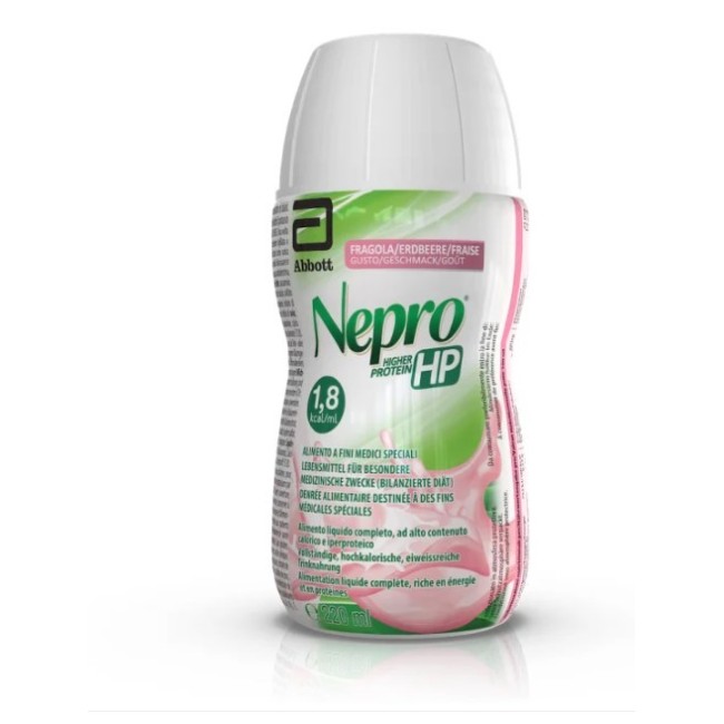 Abbott Nepro Hp liquido alimento ipercalorico fragola 220 Ml