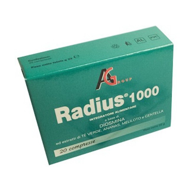 Radius 1000 20 Compresse