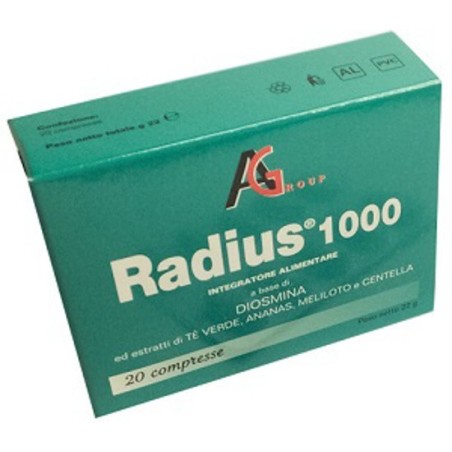 Radius 1000 20 Compresse