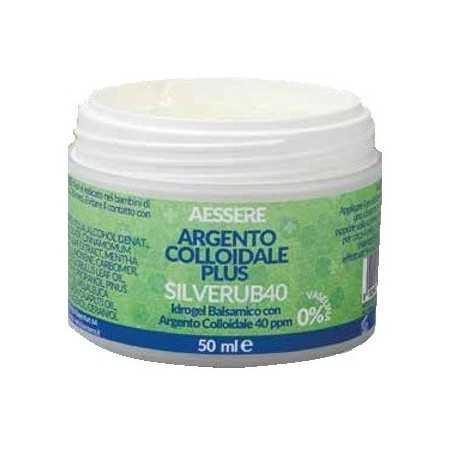 Aessere Argento colloidale plus silverub40 40ppm 50 ml