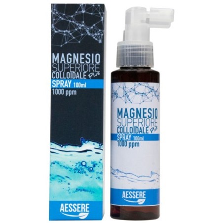 Aessere Magnesio superiore colloidale spray 1000 ppm 100 ml