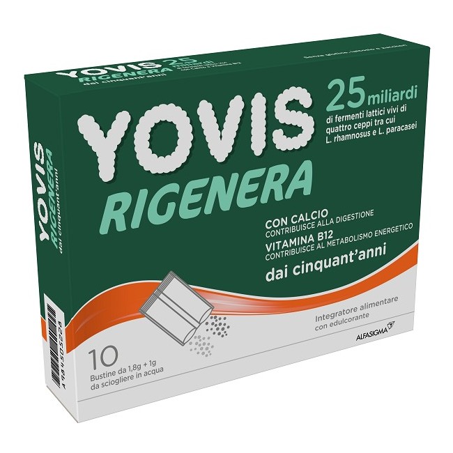 Yovis rigenera 50+ integratore 10 bustine