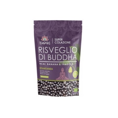 Iswari risveglio budda acai, banana e fragola 360g