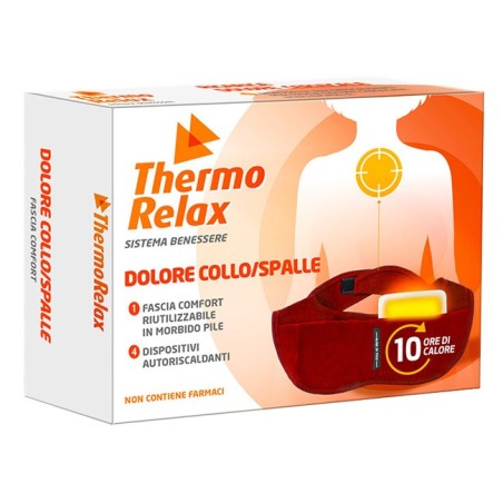 Thermorelax fascia dolore collo spalle 4 pezzi