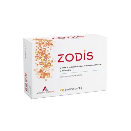 Zodis 20 Bustine 3g con L-acetilcarnitina e Bromelina