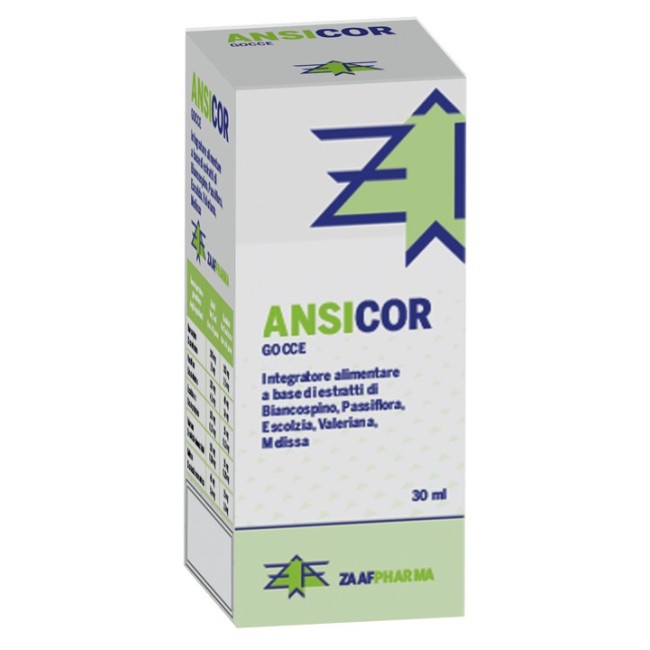 Zaaf pharma Ansicor gocce integratore 30 ml