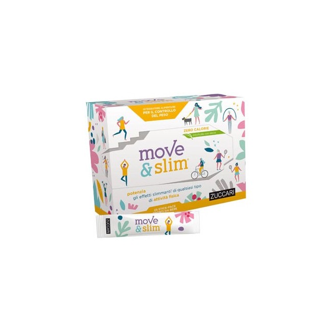 Zuccari Move&slim integratore 25 stickpack 10 ml