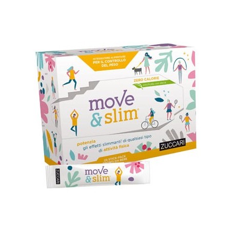 Zuccari Move&slim integratore 25 stickpack 10 ml