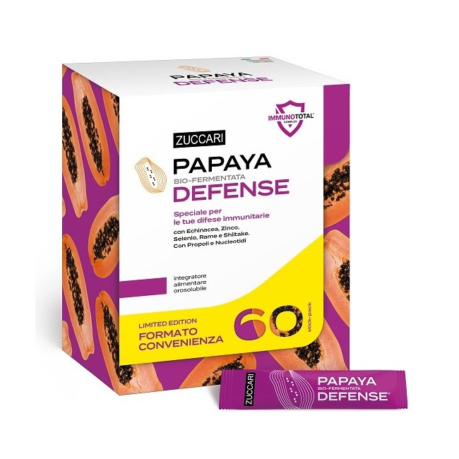 Zuccari Papaya defense integratore 60 stick pack