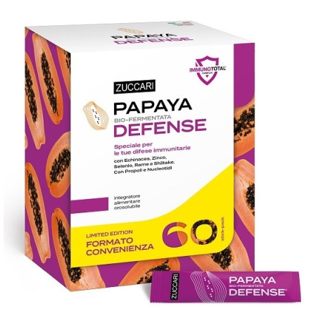 Zuccari Papaya defense integratore 60 stick pack