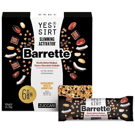 Yes sirt barrette datteri medjoul-cocco-cioccolato fondente 6x25 g