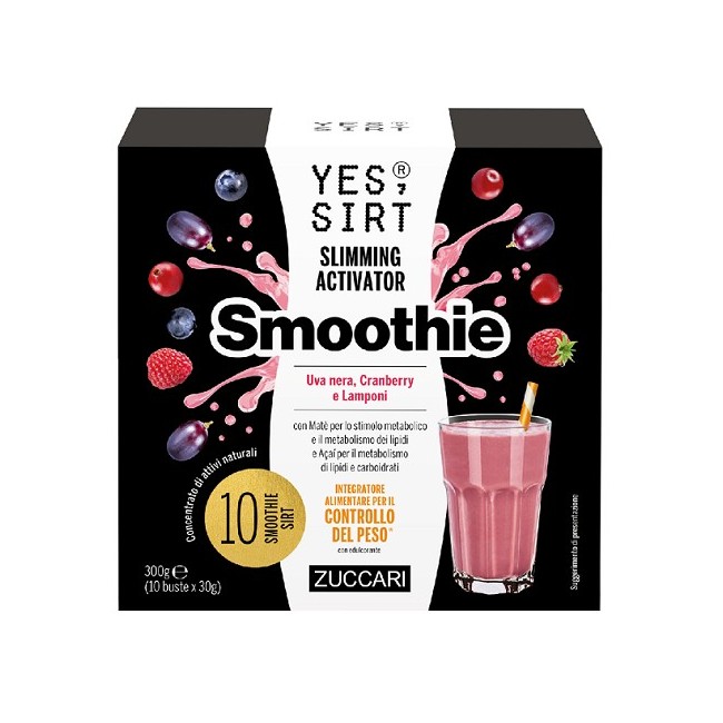 Yes Sirt Smoothie Uva Nera Cranberry Lamponi 10X30 G