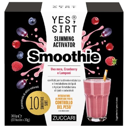 Yes Sirt Smoothie Uva Nera Cranberry Lamponi 10X30 G