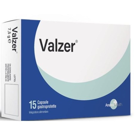 Anatek health Valzer integratore 15 capsule