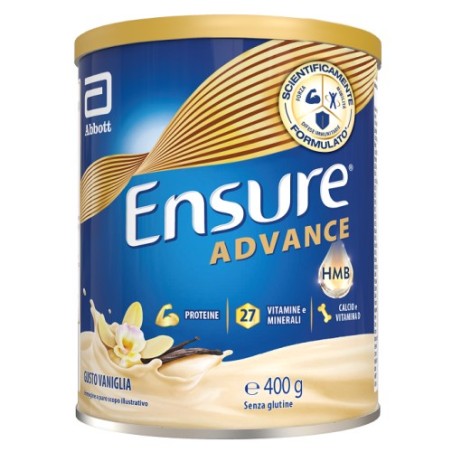 Abbott Ensure advance vaniglia barattolo 400 g