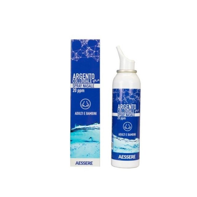 Aessere Argento colloidale plus spray nasale 20 ppm 100 ml