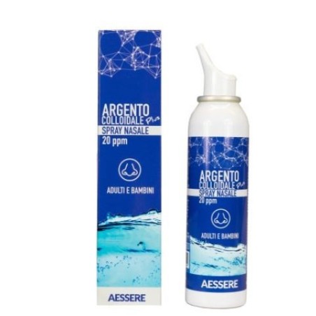 Aessere Argento colloidale plus spray nasale 20 ppm 100 ml