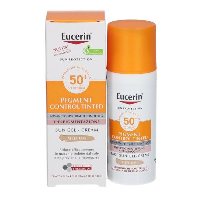 Beiersdorf Eucerin Sun Pigment Control Tinted Spf50+ Medium 50 Ml