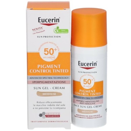 Beiersdorf Eucerin Sun Pigment Control Tinted Spf50+ Medium 50 Ml