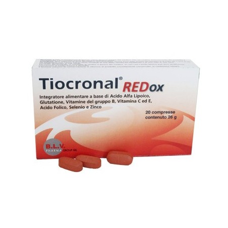 Blv pharma Tiocronal redox integratore 20 compresse