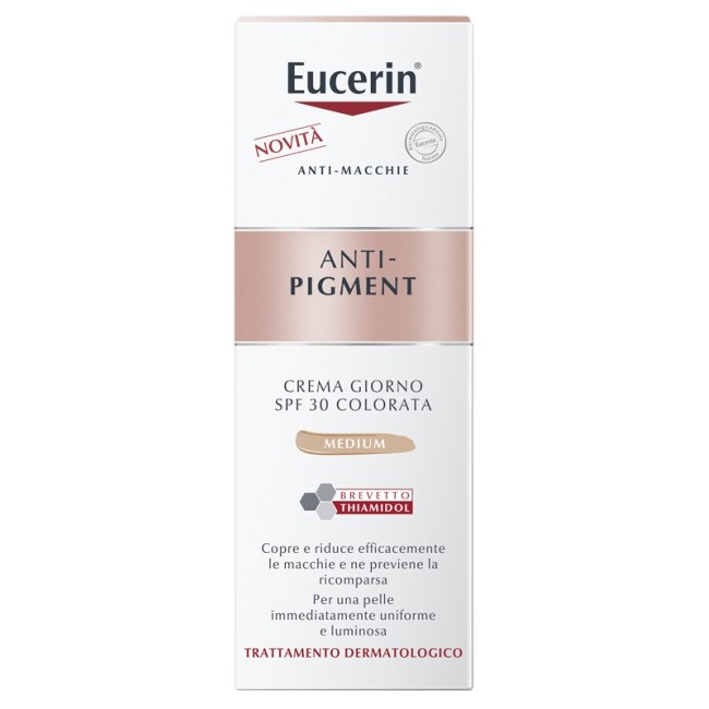 Eucerin anti-pigment giorno spf30 colorato medium crema