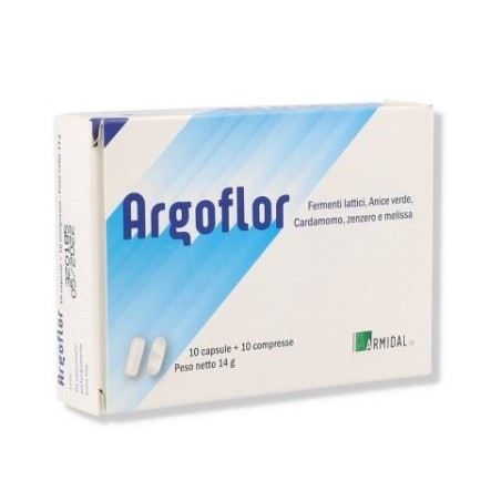 Argoflor armidal 10 capsule + 10 compresse