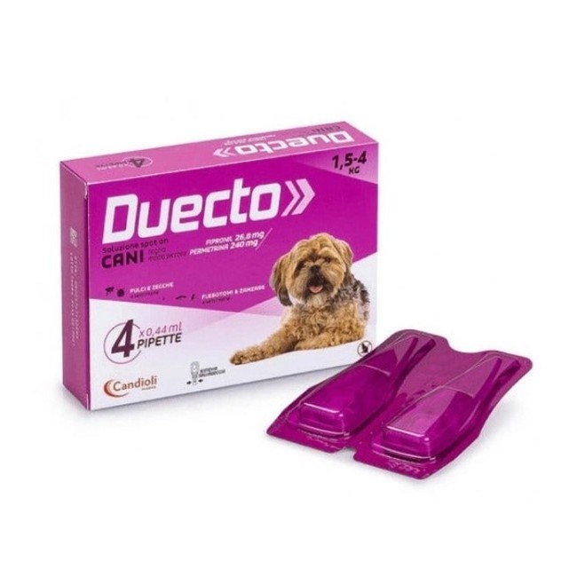 Duecto cani 1,5-4kg candioli 4x0,44ml