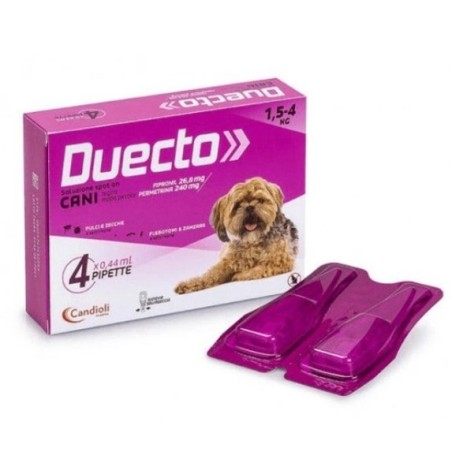 Duecto cani 1,5-4kg candioli 4x0,44ml