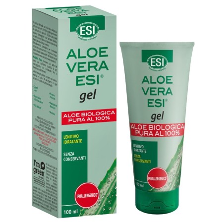 Esi Aloe Gel Puro per pelle secca e danneggiata 100 Ml