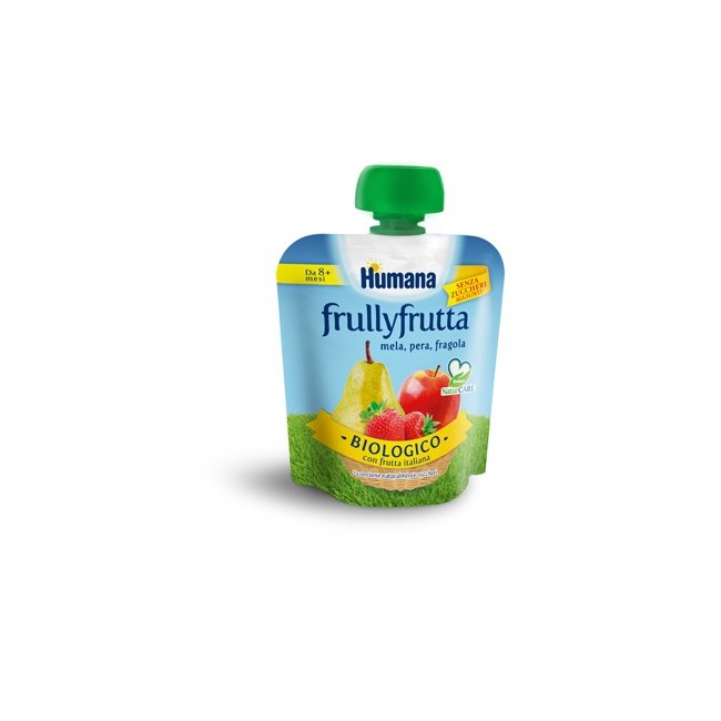 Humana Italia Frullyfrutta Mela Pera Fragola 90 gr