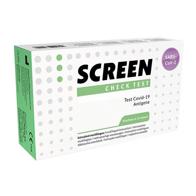 Screen Pharma S Test Antigenico Rapido Covid-19 Sars-cov-2 Tamponi Nasali