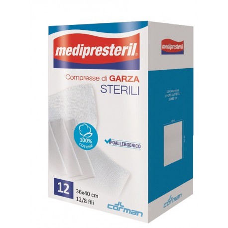 MEDIPRESTERIL BENDA AUTOADESIVA 12CM X 4 METRI