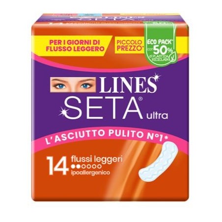 Fater Lines Seta Ultra Assorbenti Leggero Dwct 14 Pezzi