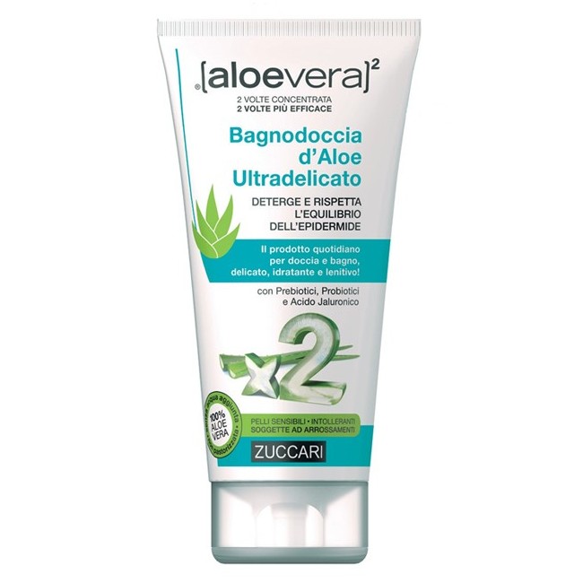 Zuccari Aloevera2 Bagnodoccia Ultradelicato 150 Ml