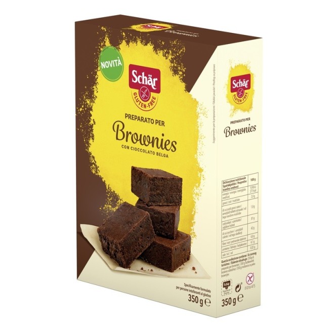 Dr Schar Preparato Per Brownies Con Cioccolato Belga 350 G