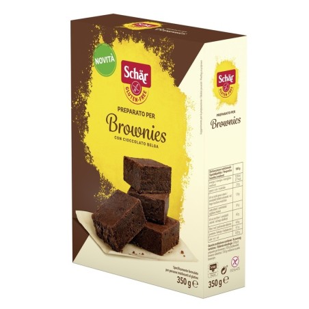 Dr Schar Preparato Per Brownies Con Cioccolato Belga 350 G