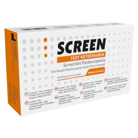 Screenvet Test Rapido Panleucopenia Feci vomito Gatto