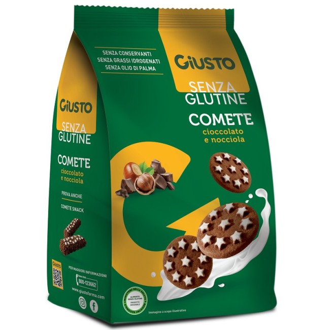 Farmafood Giusto Comete Biscotti senza glutine 200g