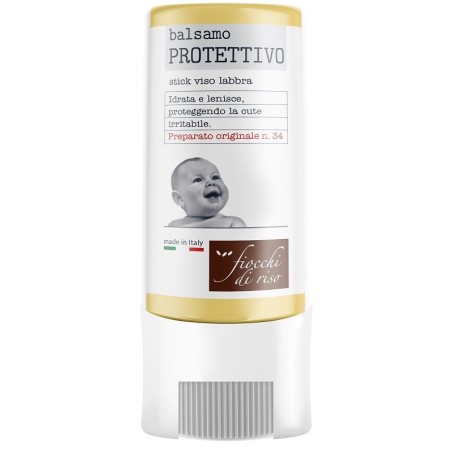 Artsana Fiocchi Di Riso Balsamo Protettivo 9 Ml Stick Viso labbra