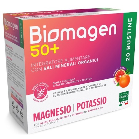 Sofar Biomagen 50+ Senza Zuccheri 20 Bustine