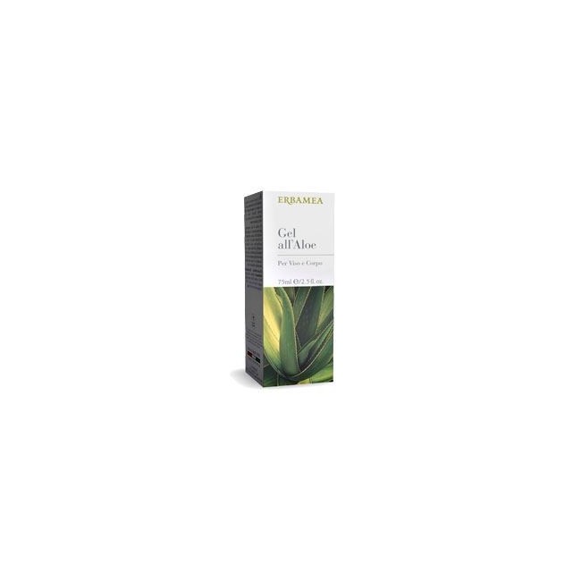 Erbamea Gel Aloe pelli disidratate 75ml