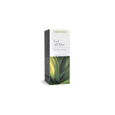 Erbamea Gel Aloe pelli disidratate 75ml